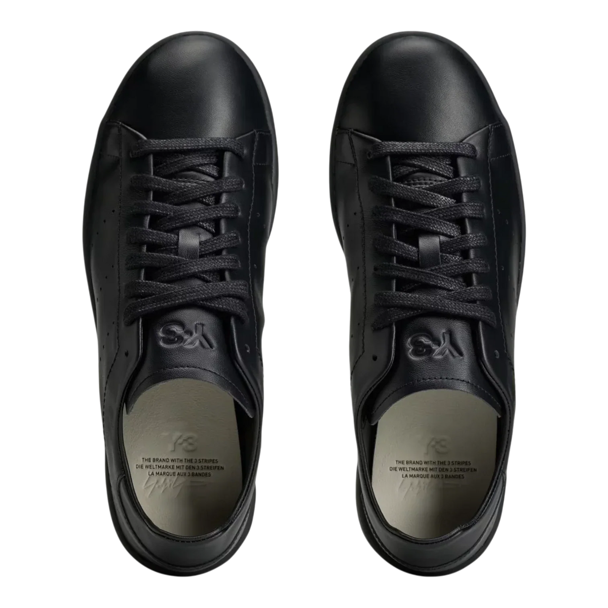 adidas Y-3 Stan Smith Trainer Black Men LA6686