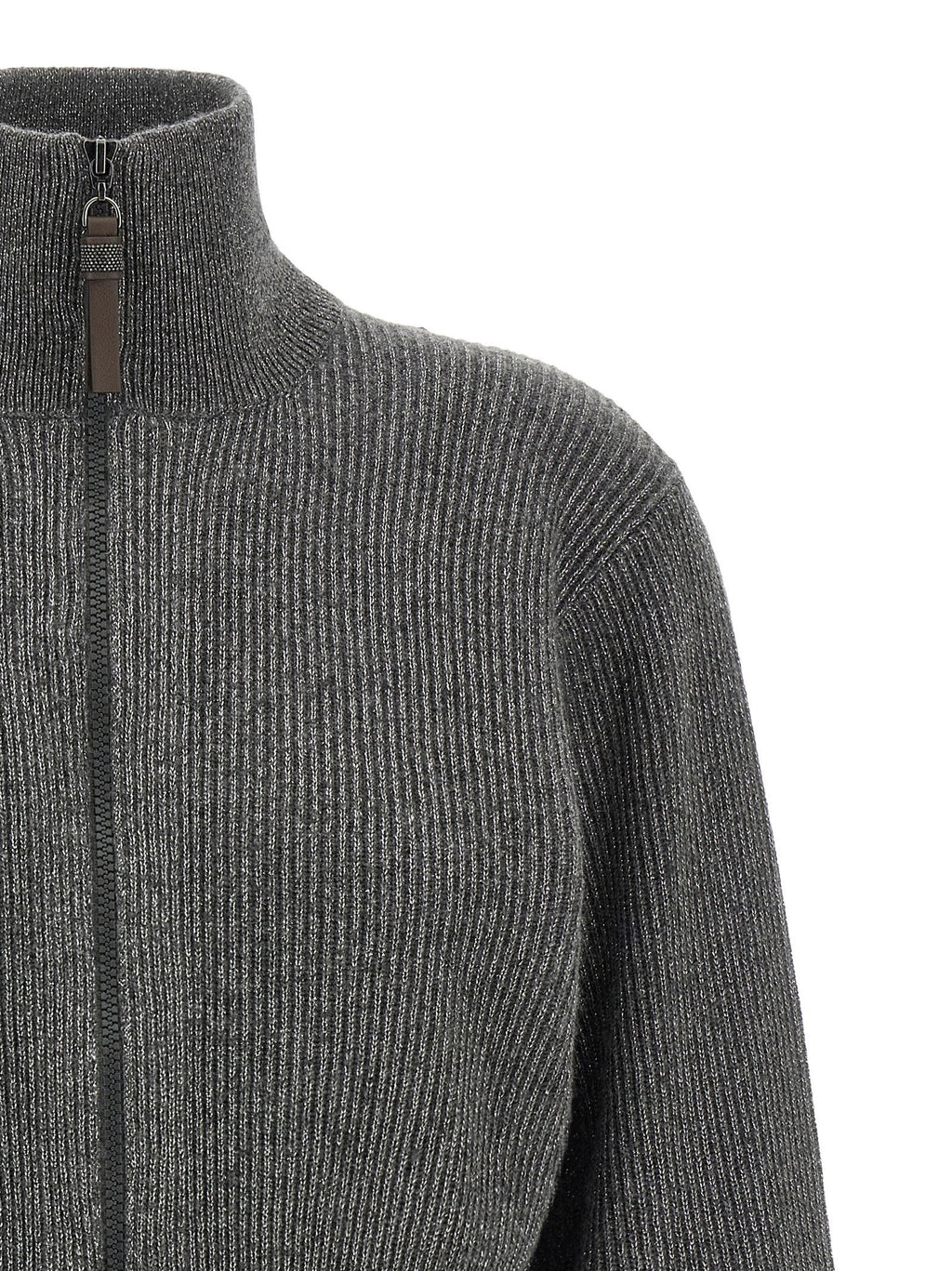 Brunello Cucinelli Cardigan — Dark Gray