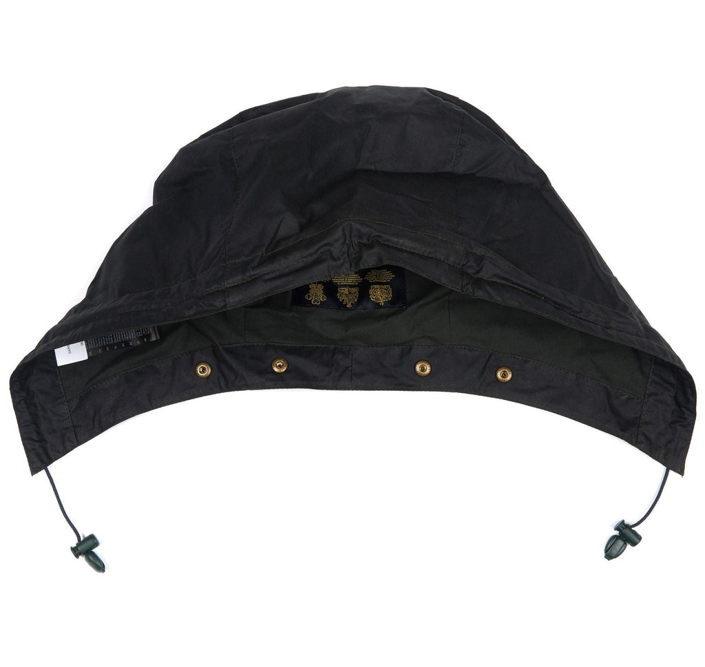 LIGHTWEIGHT WAX HOOD SAGE