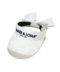 Unisex Gauge Ribboned Visor White