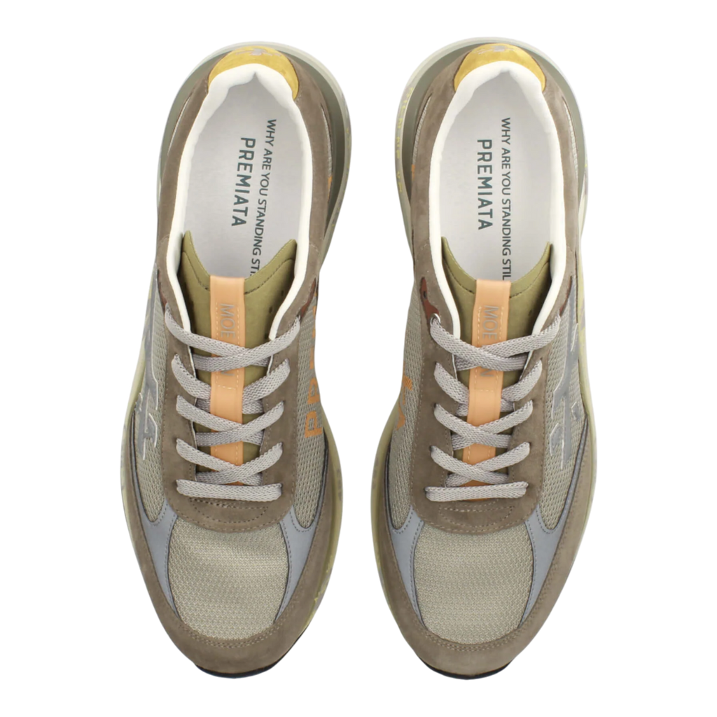 Premiata MOERUN-7871 Taupe/Light Brown for Men