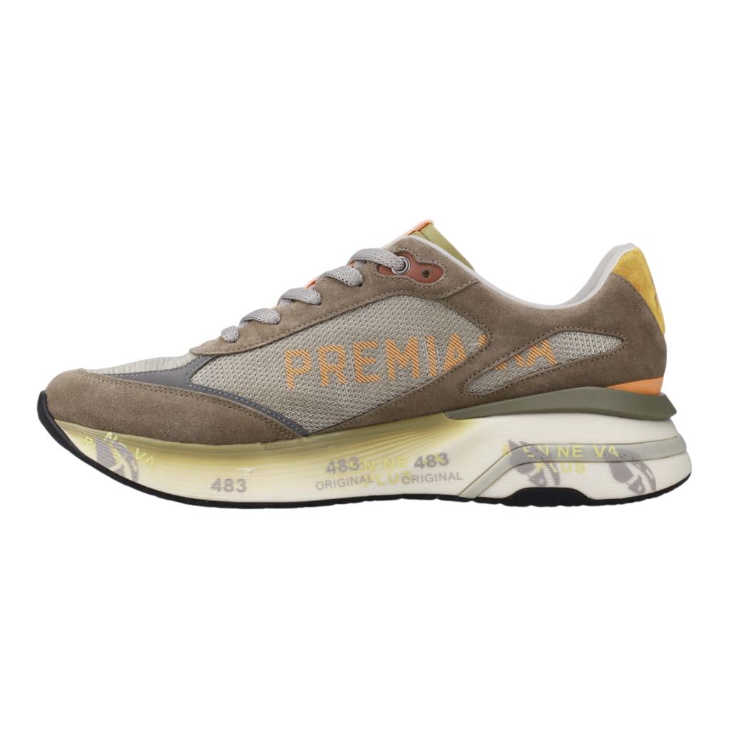 Premiata MOERUN-7871 Taupe/Light Brown for Men