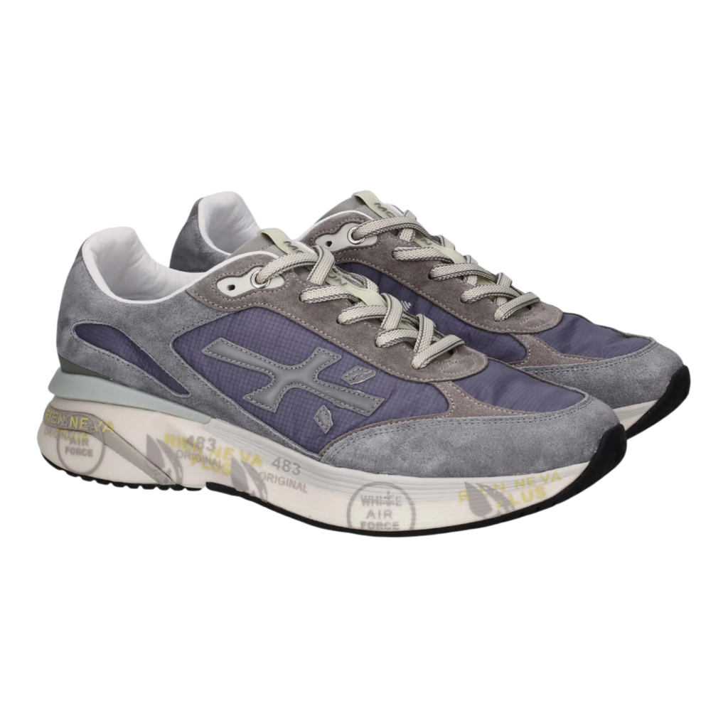 Premiata MOERUN-8077 Navy Blue/Grey Men