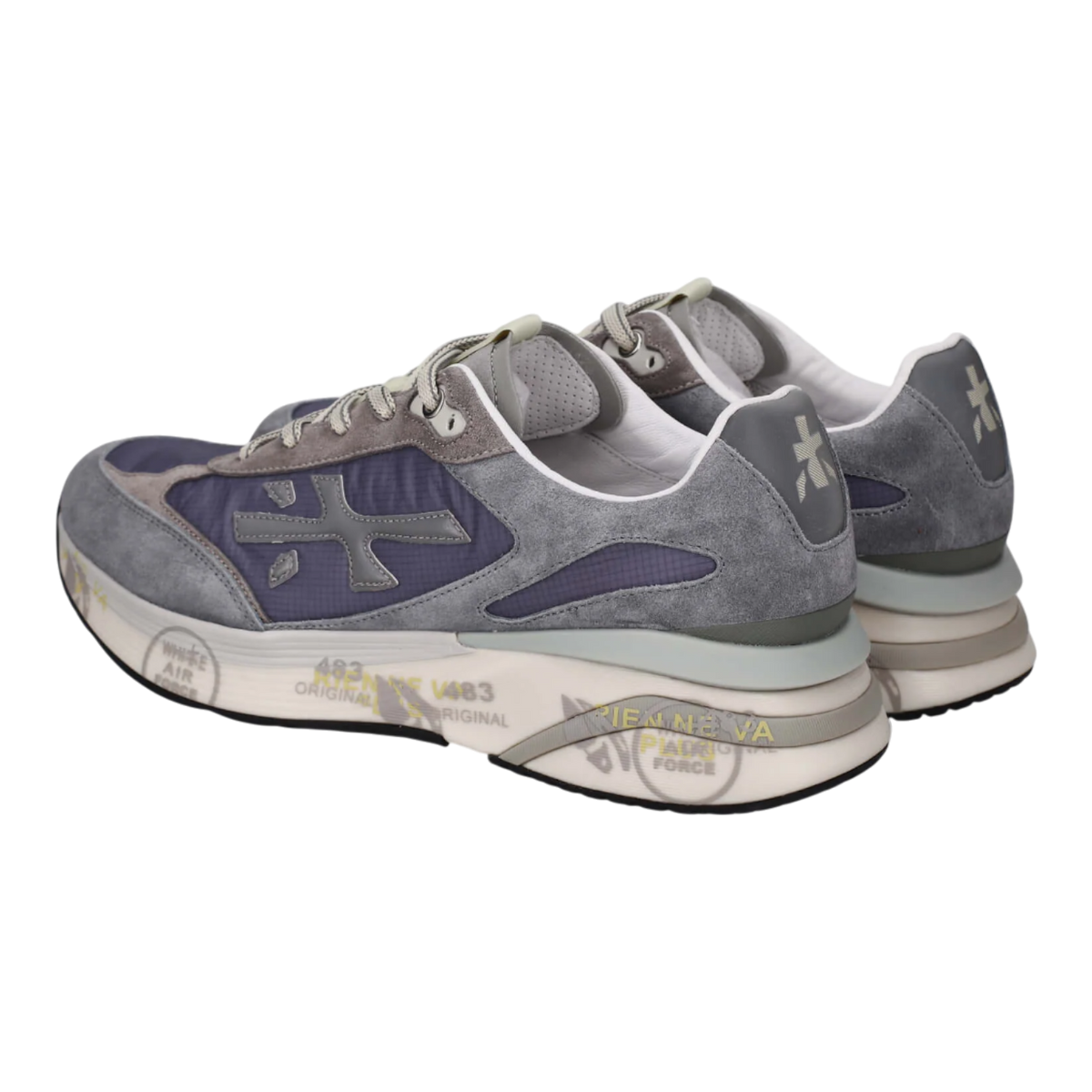 Premiata MOERUN-8077 Navy Blue/Grey Men