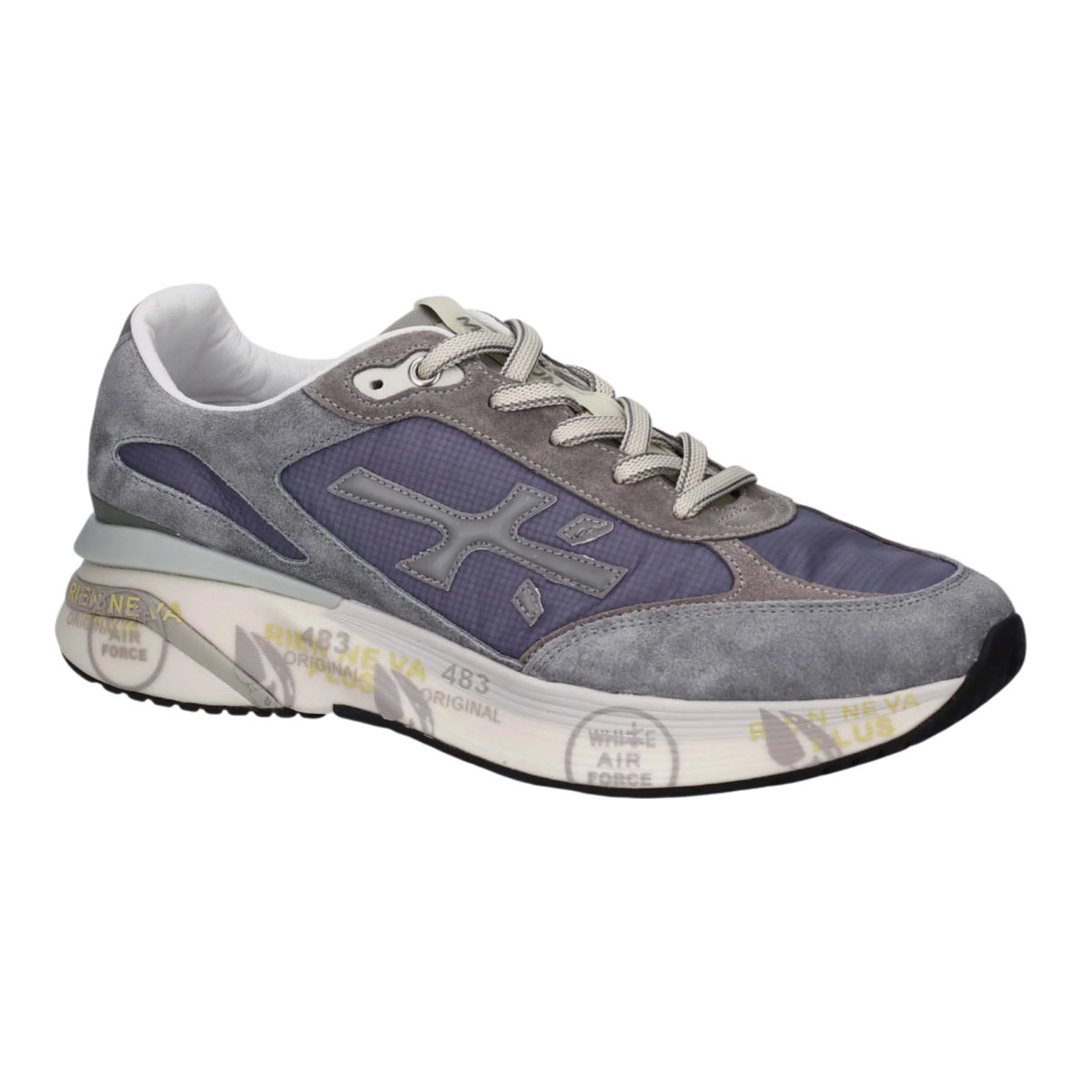 Premiata MOERUN-8077 Navy Blue/Grey Men