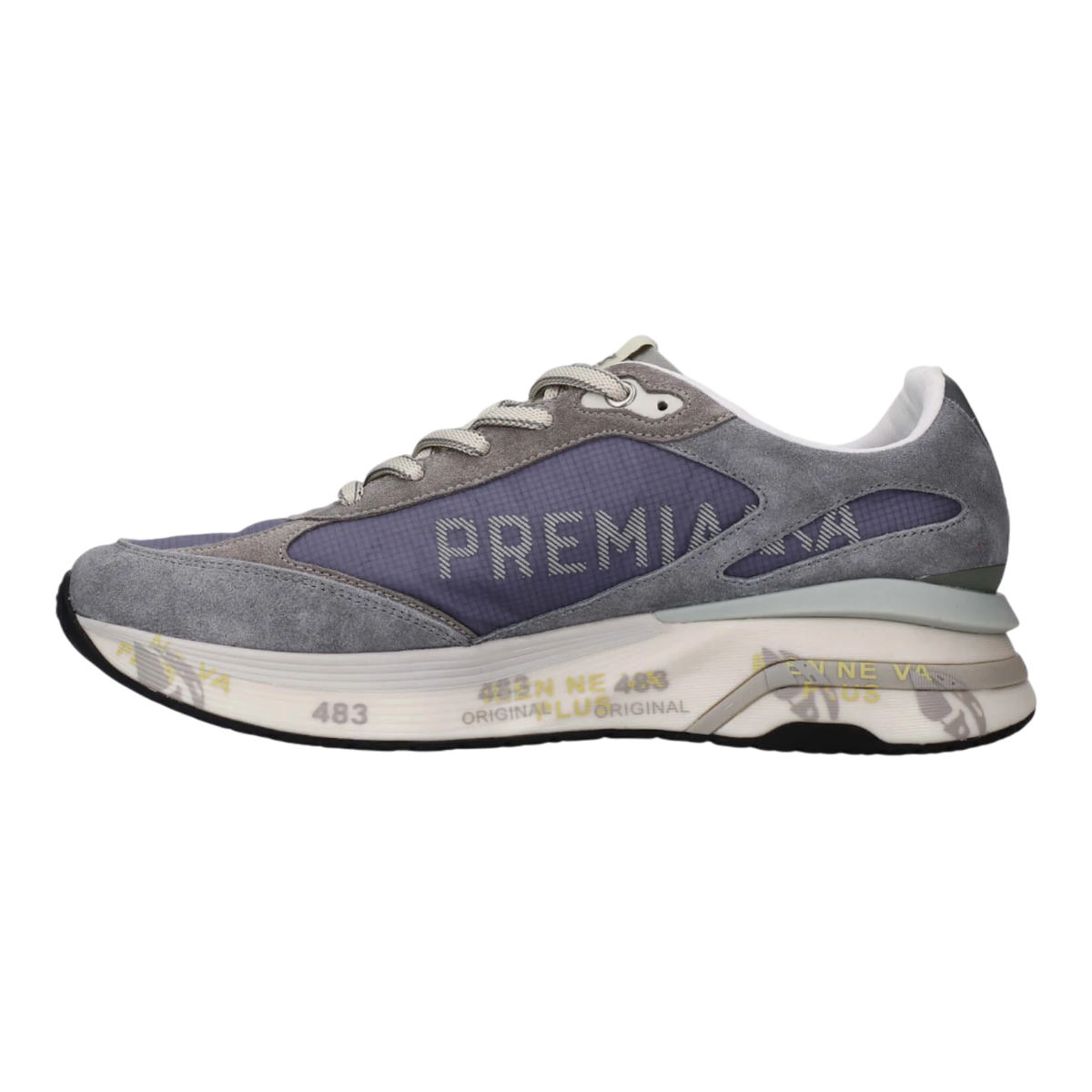 Premiata MOERUN-8077 Navy Blue/Grey Men