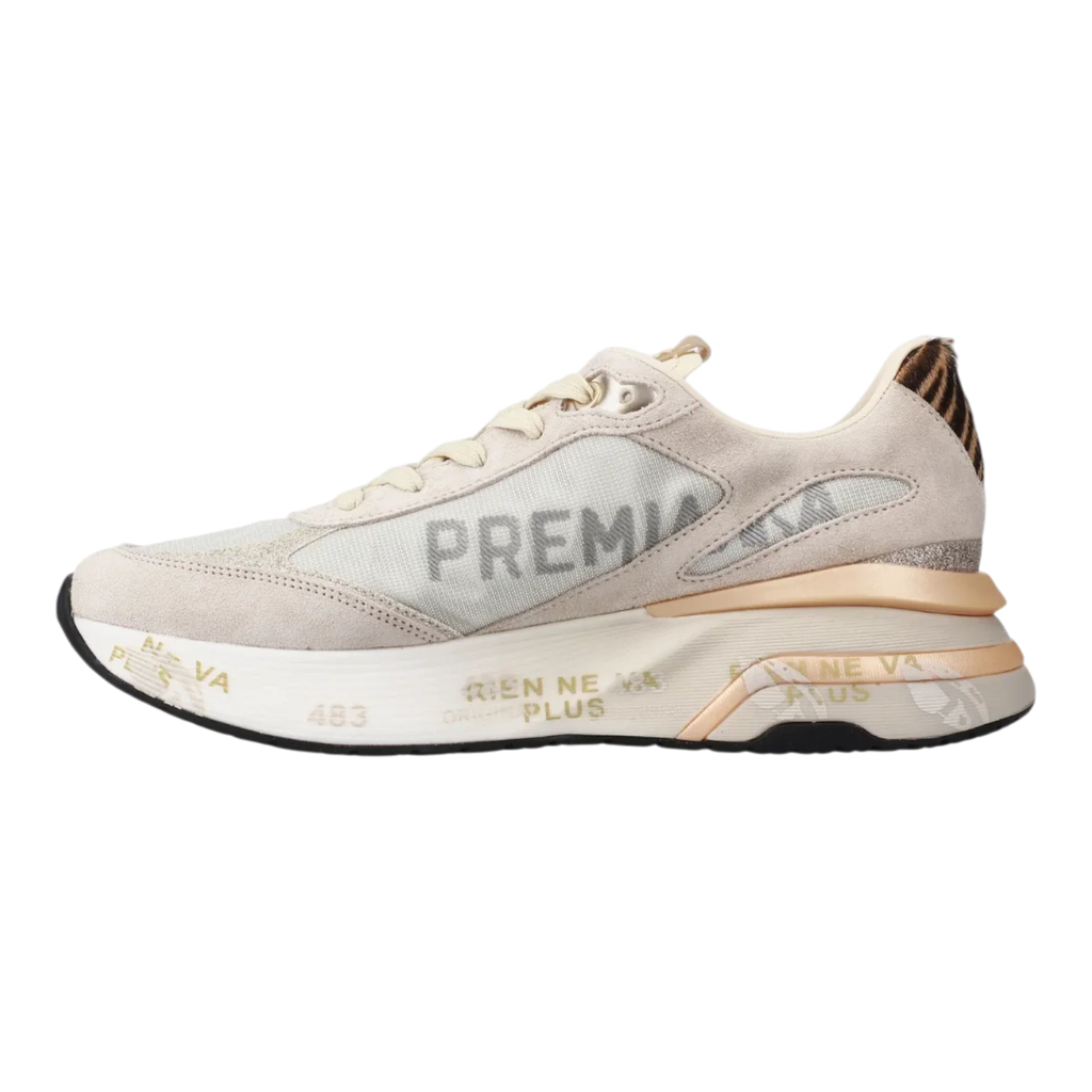 Premiata MOERUND-7800 Beige/gold Women