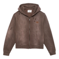 Midnght Rodeo Full Zip Hoodie Faded Brown Men MRT-113