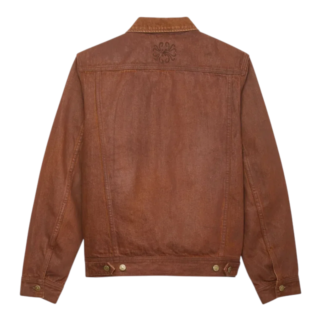 Midnight Rodeo Coated Trucker Coated Brown Men MRT-45