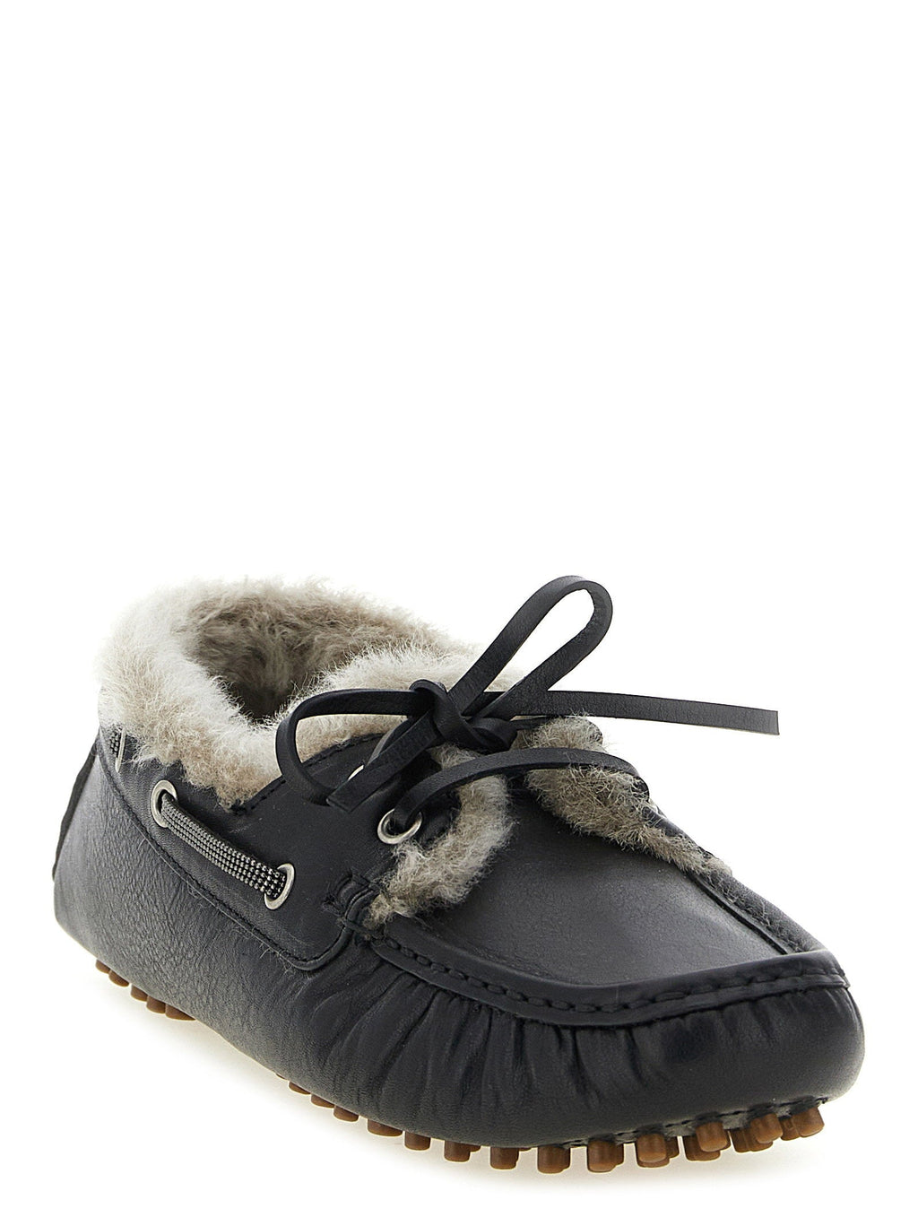 Brunello Cucinelli Monile Moccasin — Black