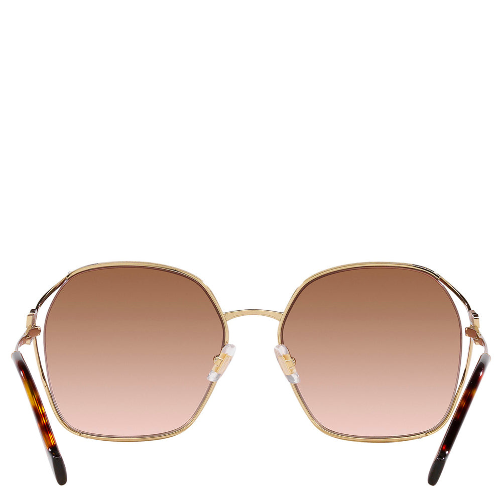 Miu Miu Metal Woman Sunglass Pale Gold 52ws