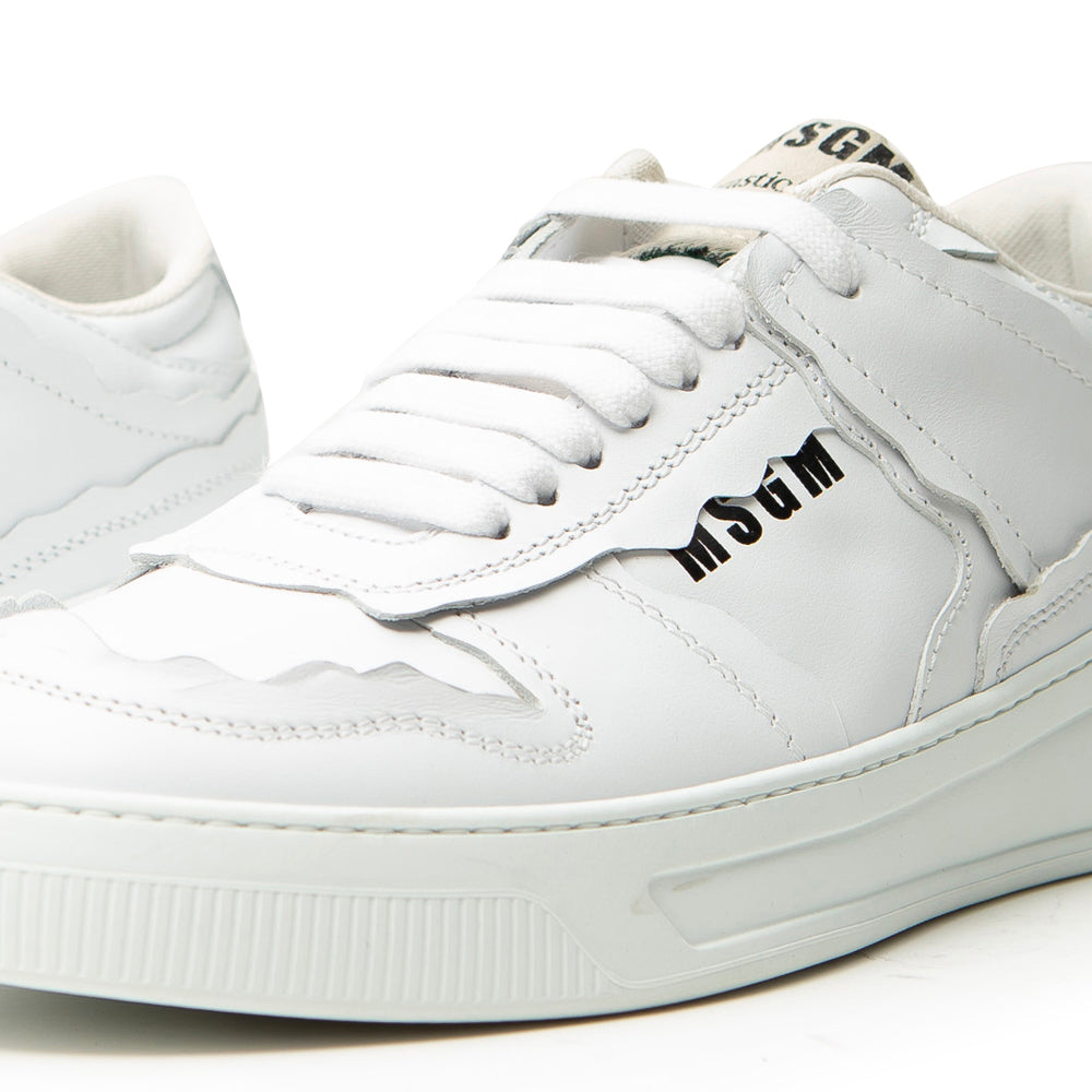 Women's Msgm Fantastic Green Sneakers Off White