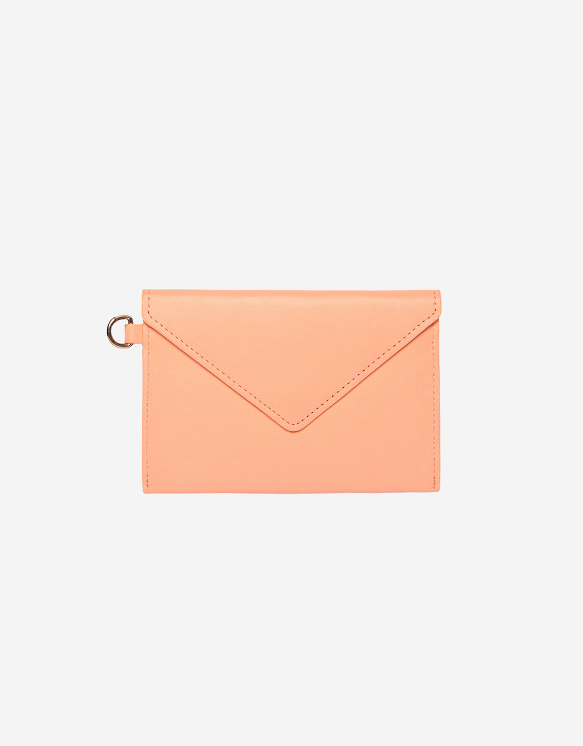 NECK ENVELOPE WALLET PEACH