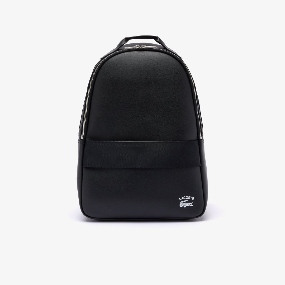 Men's Practice Leather Backpack Black