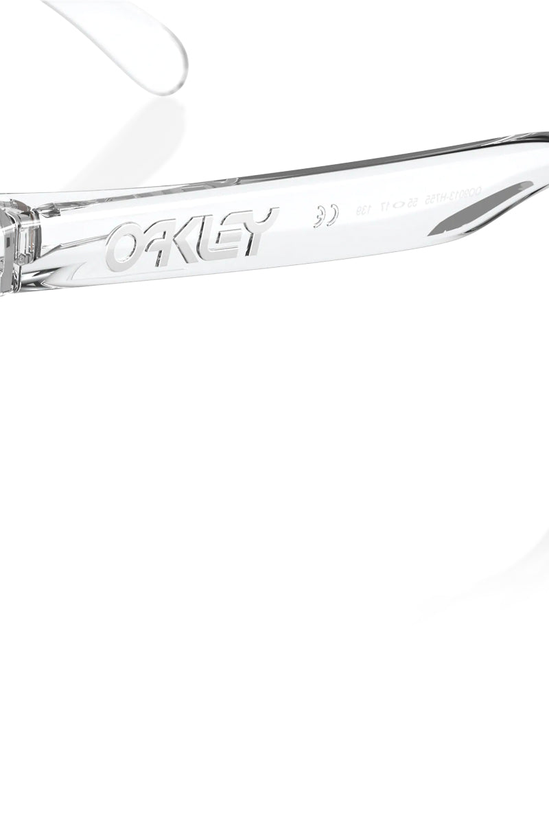 OAKLEY FROGSKINS POLISHED CLEAR W/ PRIZM VIOLET