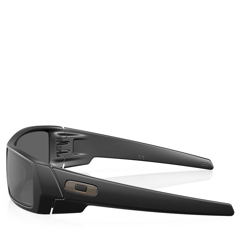 OAKLEY GASCAN MATTE BLACK W/ BLACK IRIDIUM POLARIZED