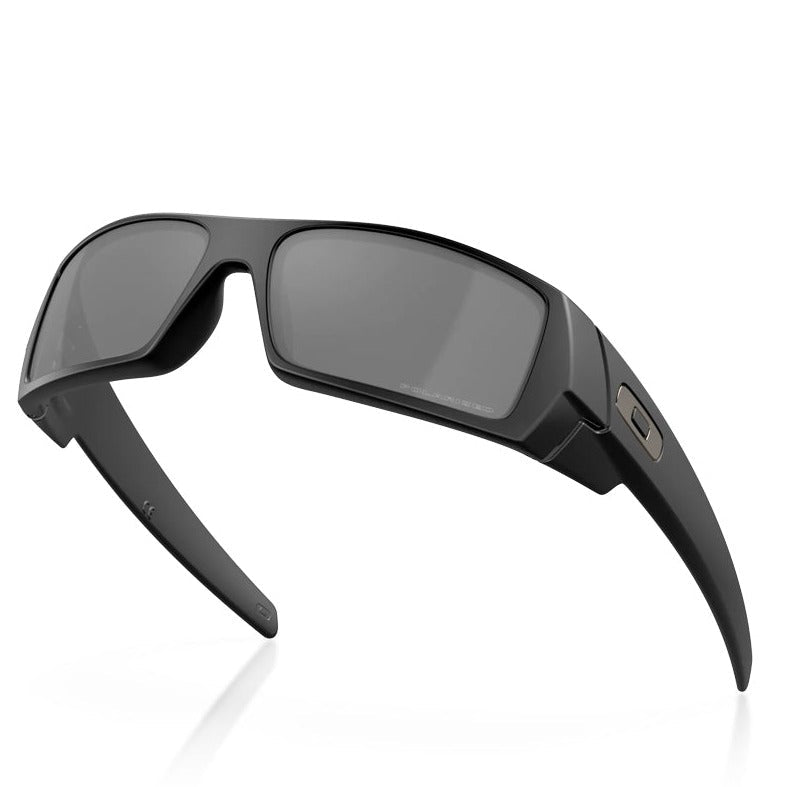 OAKLEY GASCAN MATTE BLACK W/ BLACK IRIDIUM POLARIZED