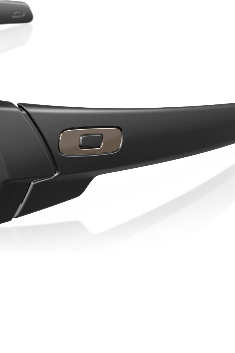 OAKLEY GASCAN MATTE BLACK W/ BLACK IRIDIUM POLARIZED