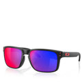 OAKLEY HOLBROOK MATTE BLACK W/ POSITIVE RED IRIDIUM