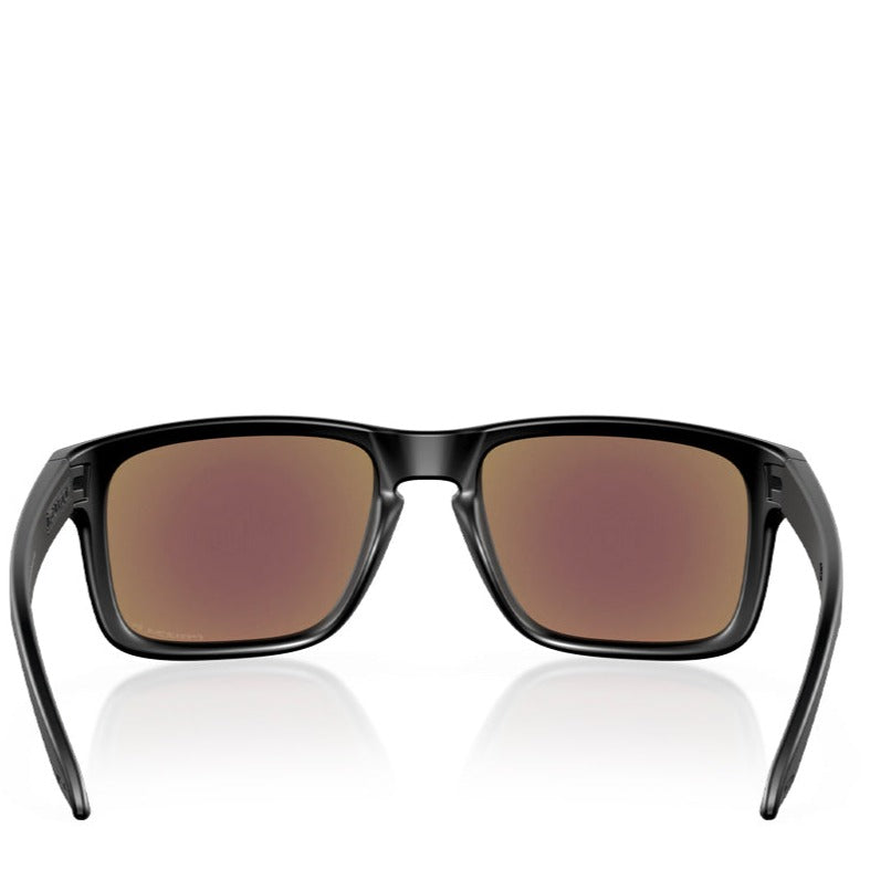 OAKLEY HOLBROOK MATTE BLACK W/ PRIZM SAPPHIRE POLARIZED
