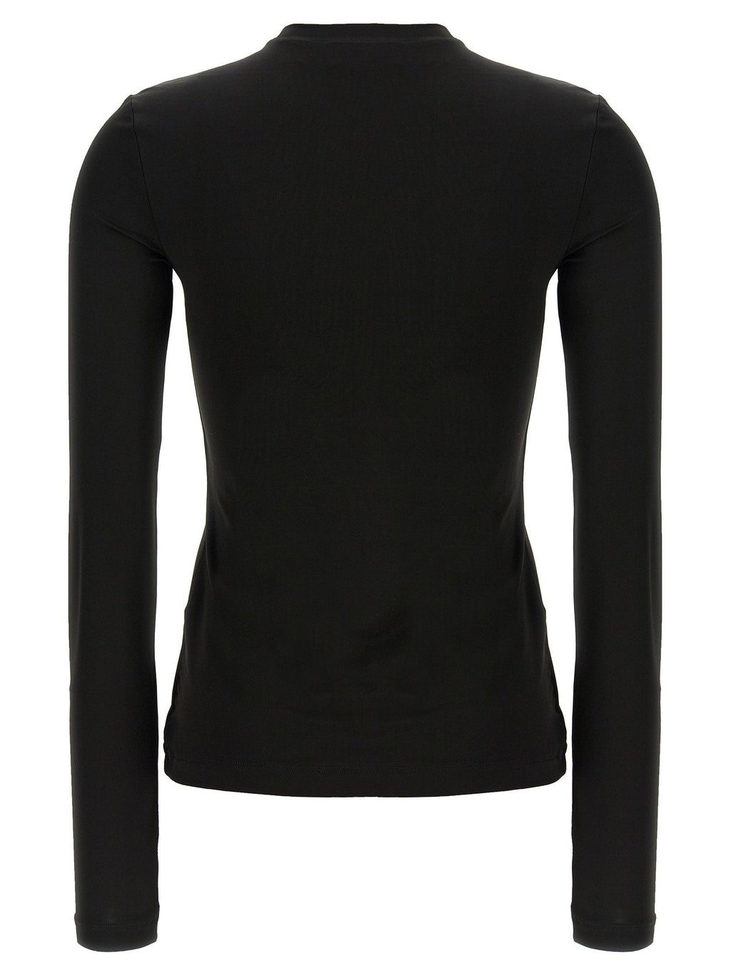 Off White Logo-Print Stretch Sweater — Black