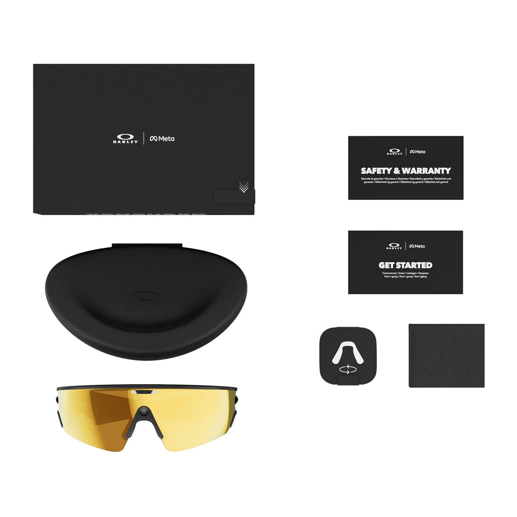 Oakley Meta Vanguard Prizm 24k Lenses Black Frame