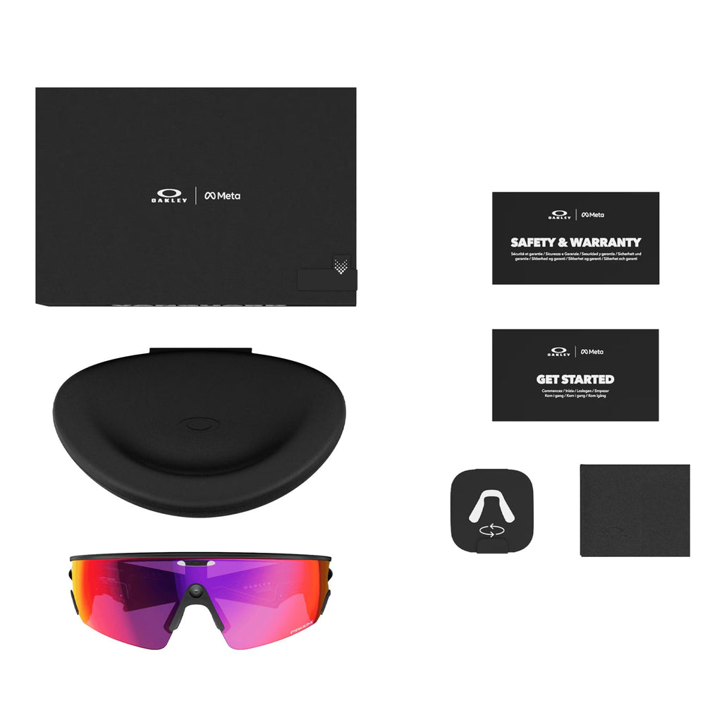 Oakley Meta Vanguard Prizm Road Lenses Black Frame