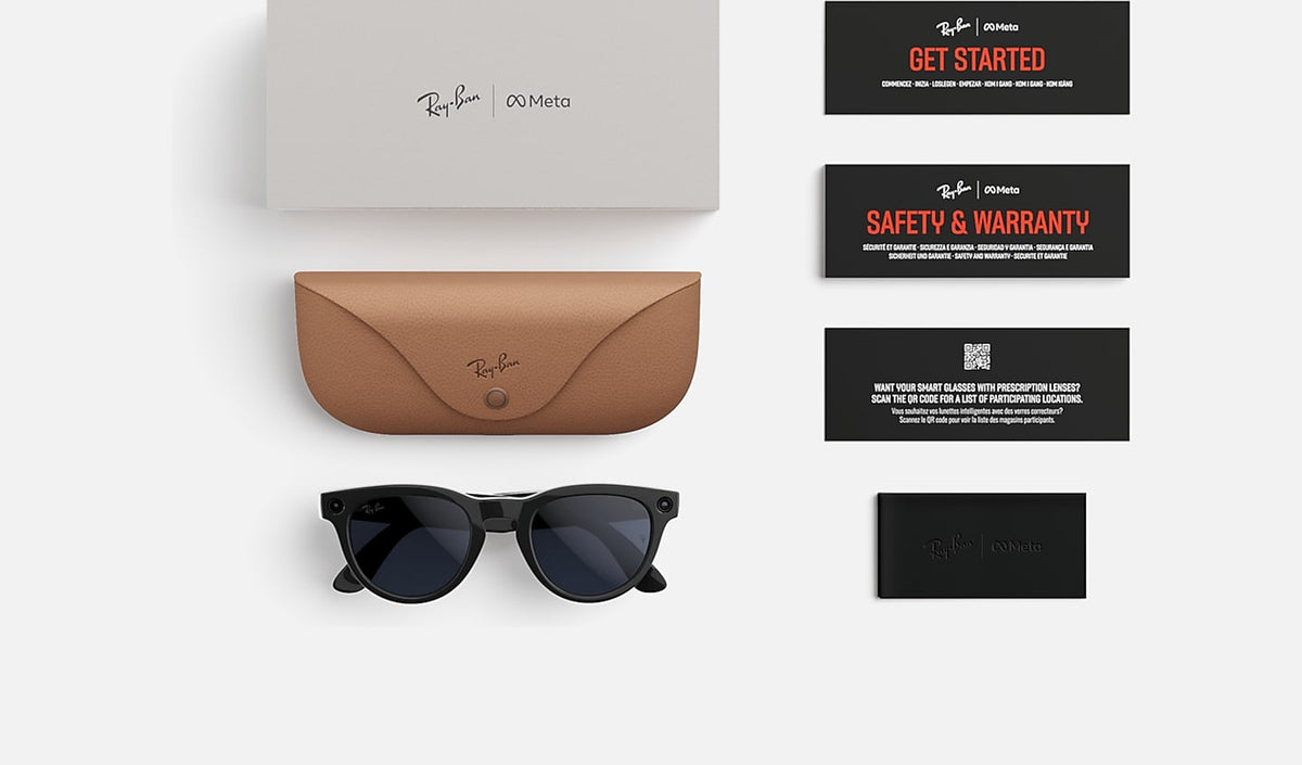 RAY-BAN META HEADLINER - GEN 2 Frame Shiny Black | Lenses Clear/Sapphire Transitions®