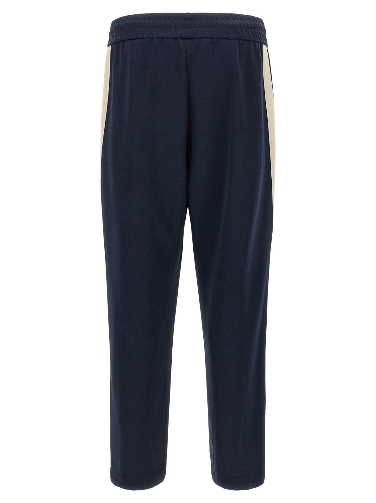 Palm Angels Contrast Stripe Technical Joggers — Navy