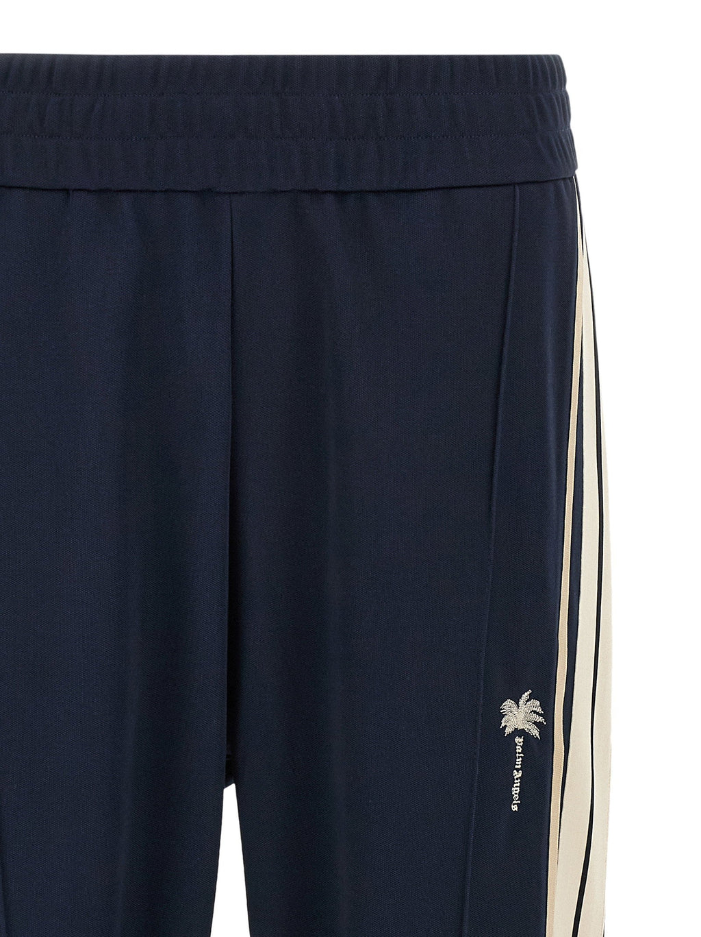 Palm Angels Contrast Stripe Technical Joggers — Navy