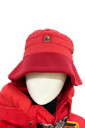 Puffer Bucket Hat Unique Red
