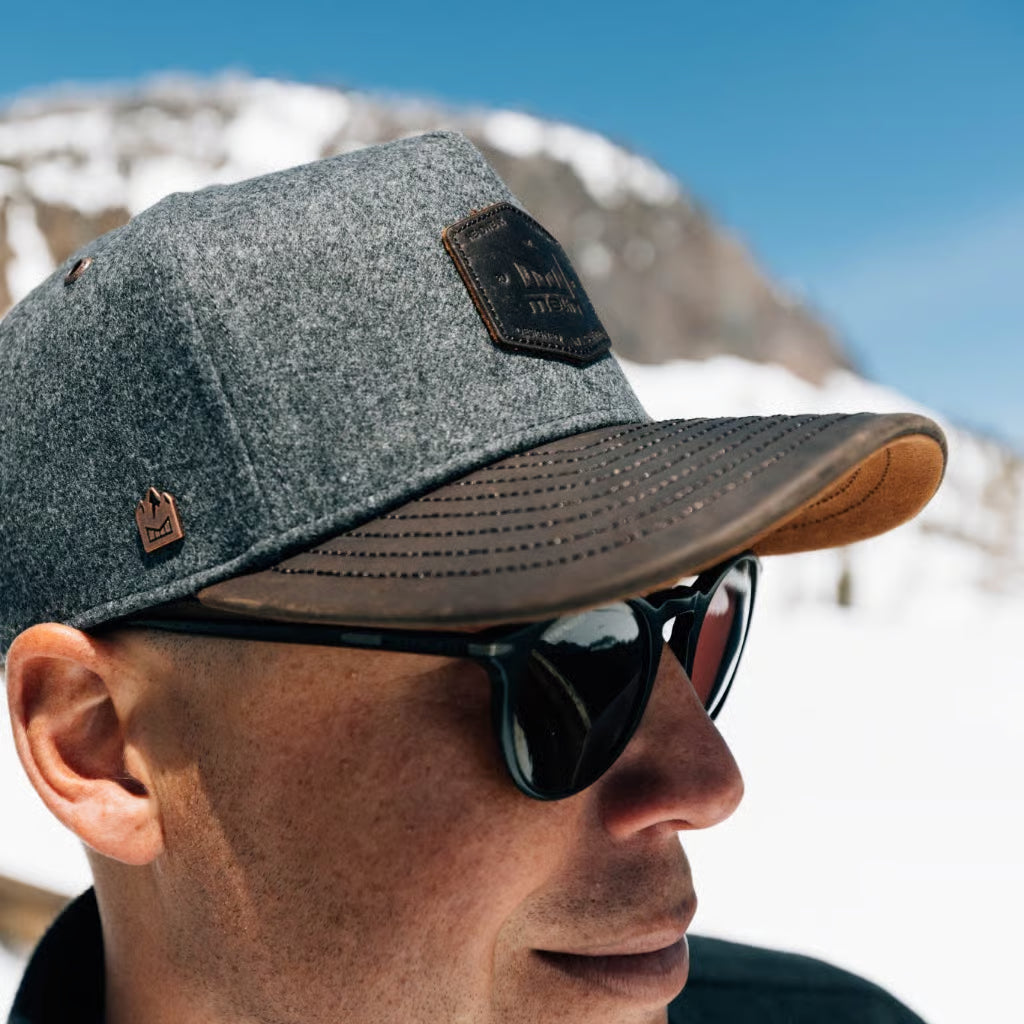 Odysea Scout Thermal Men's Snapback Hat HEATHER GREY