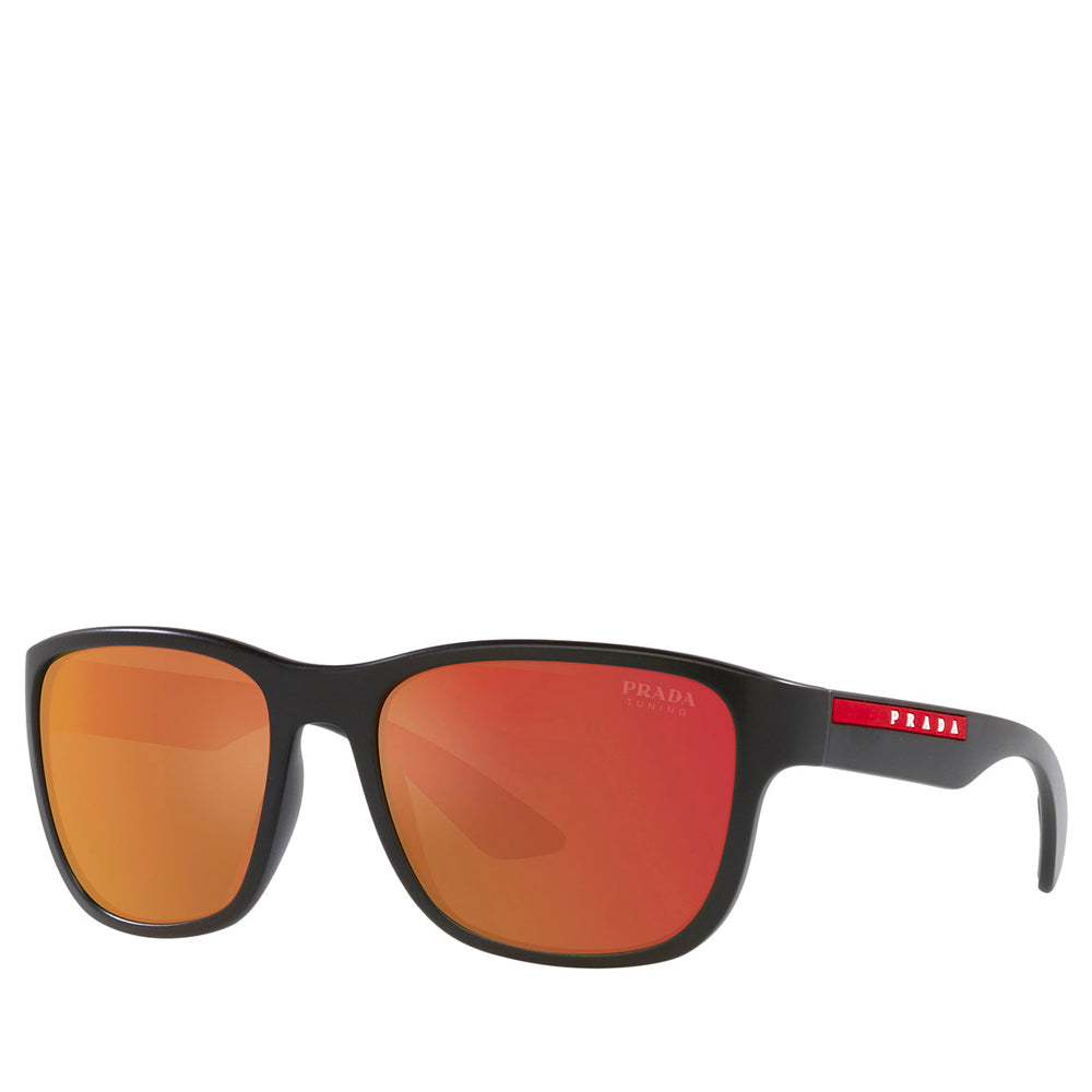 Men's Prada Linea Rossa Injected Man Sunglass Matte Black