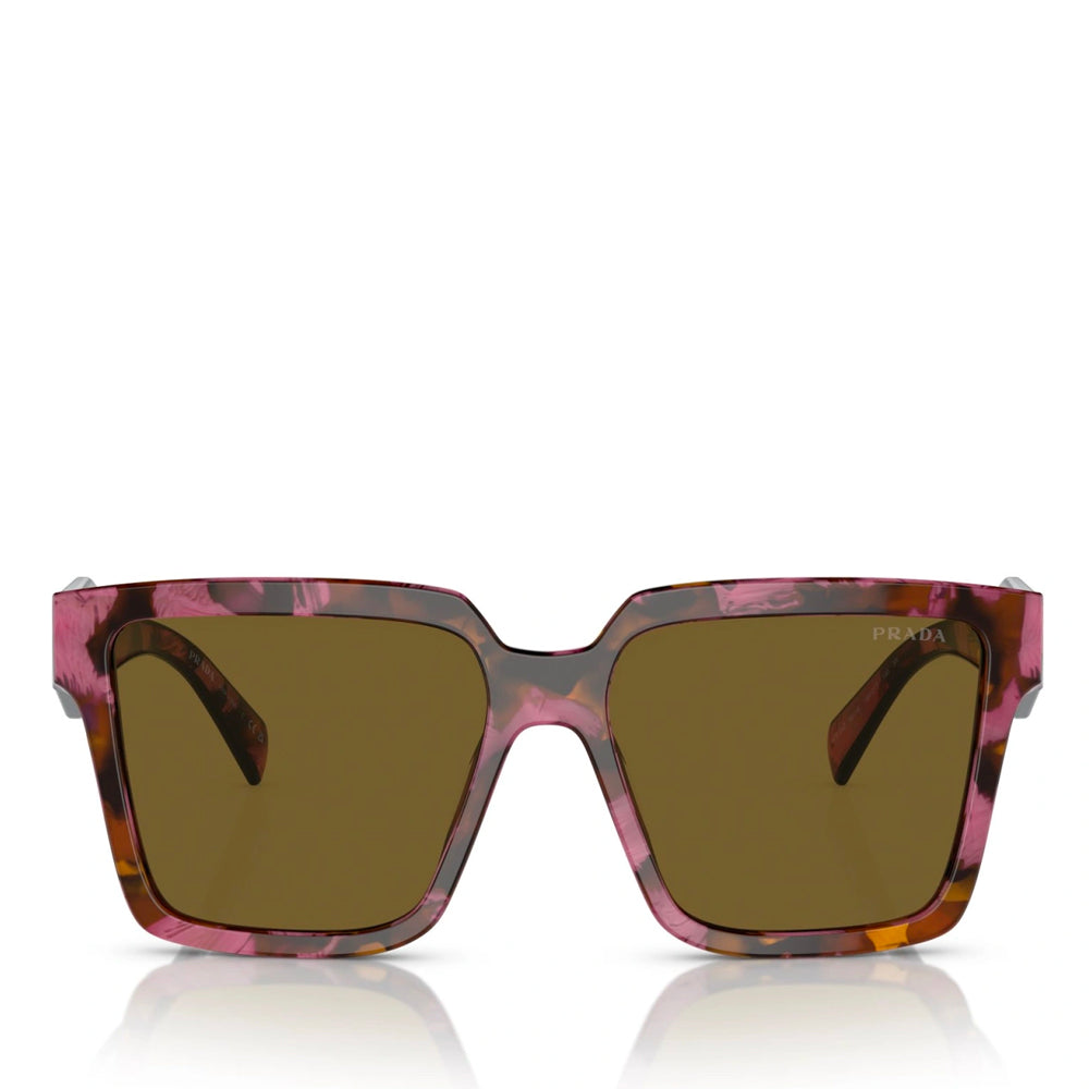 Prada Woman Sunglass Tortoise Cognac Begonia 18N01T