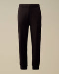 C.P. Company Diagonal Raised Fleece Lens Sweatpants in Navy