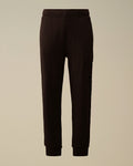 C.P. Company Diagonal Raised Fleece Lens Sweatpants in Black