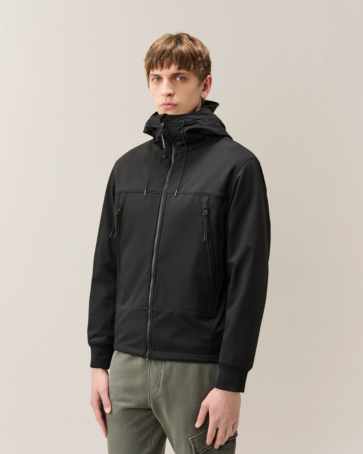 C.P. Company Shell-R Goggle Jacket in Black
