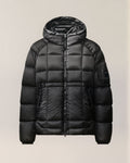 C.P. Company D.D. Shell Lens Puffer Jacket in Black