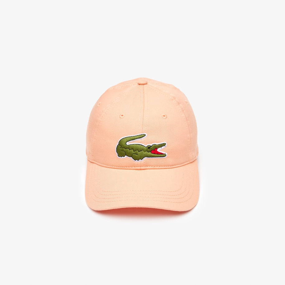 Unisex Adjustable Organic Cotton Twill Cap Light Orange