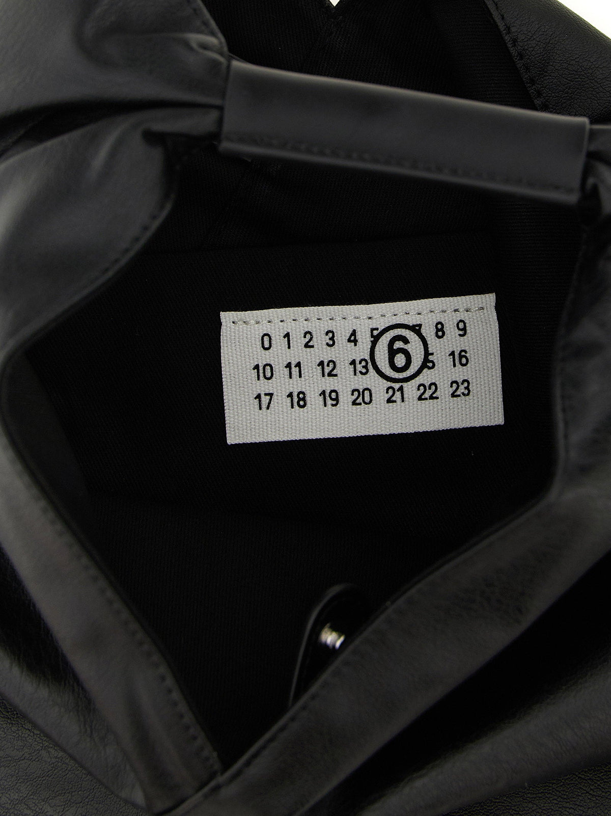Mm6 Maison Margiela Top Handle Bag — Black