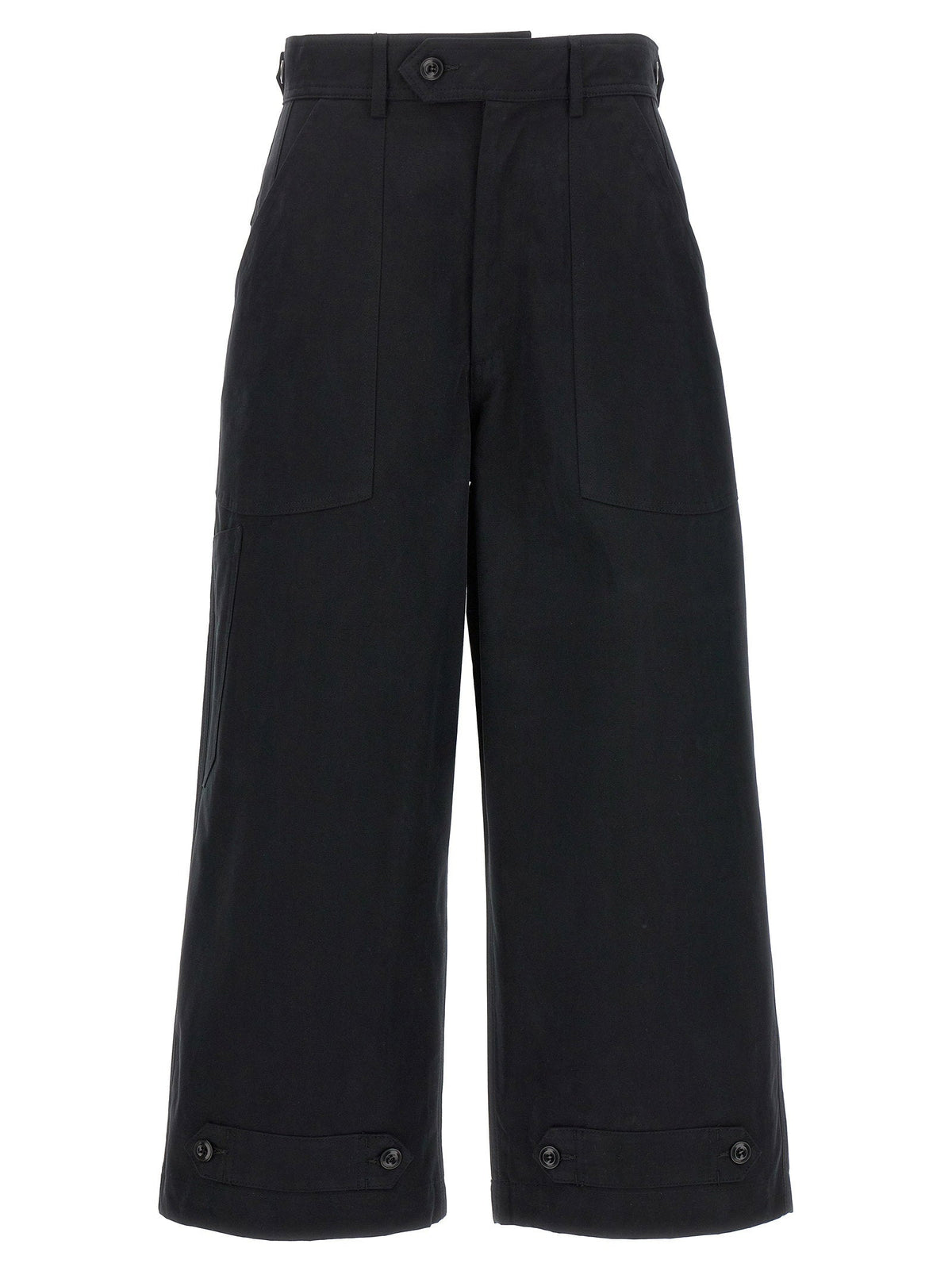 Cellar Door Paola Cargo Pants — Black