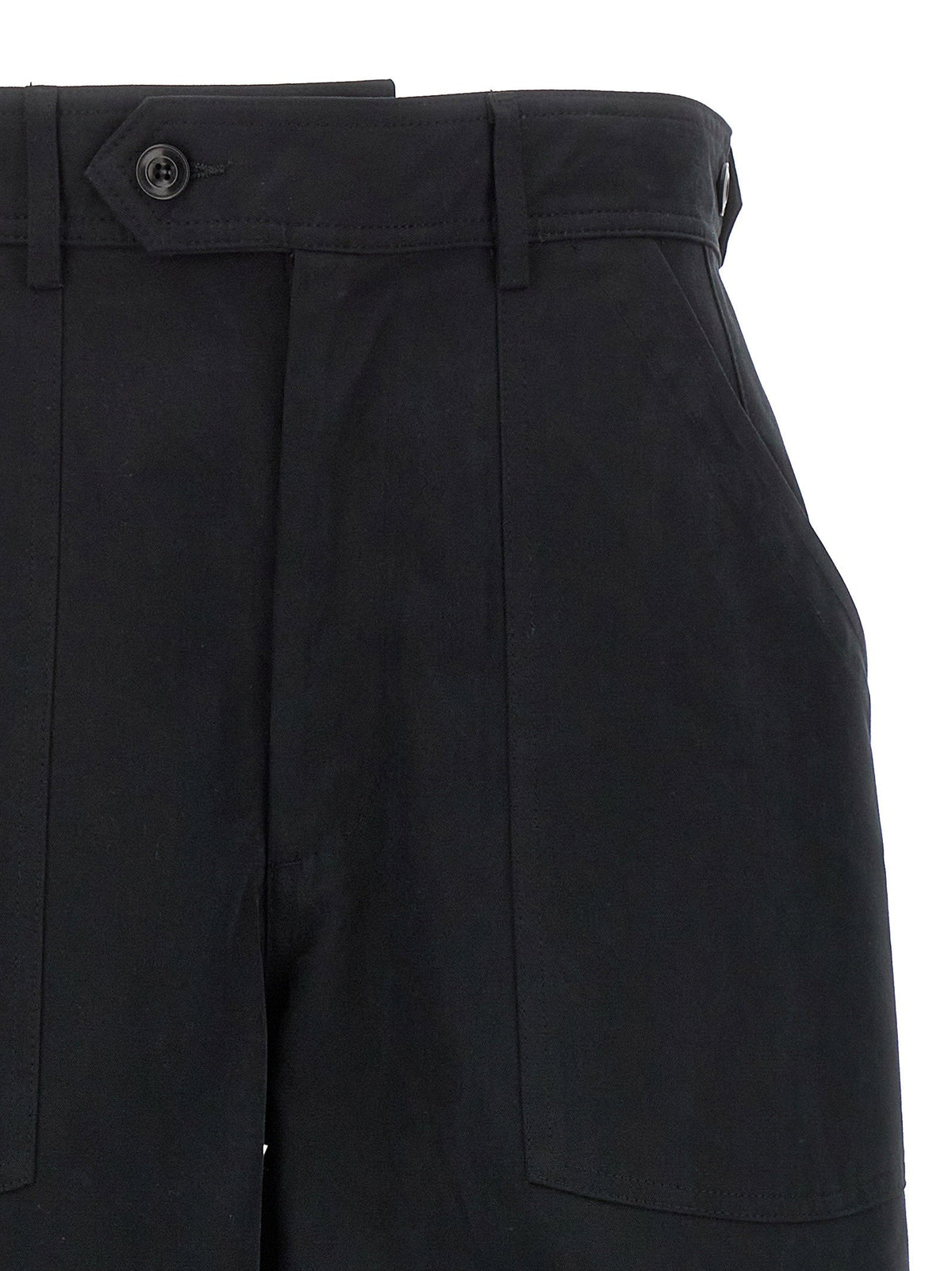 Cellar Door Paola Cargo Pants — Black