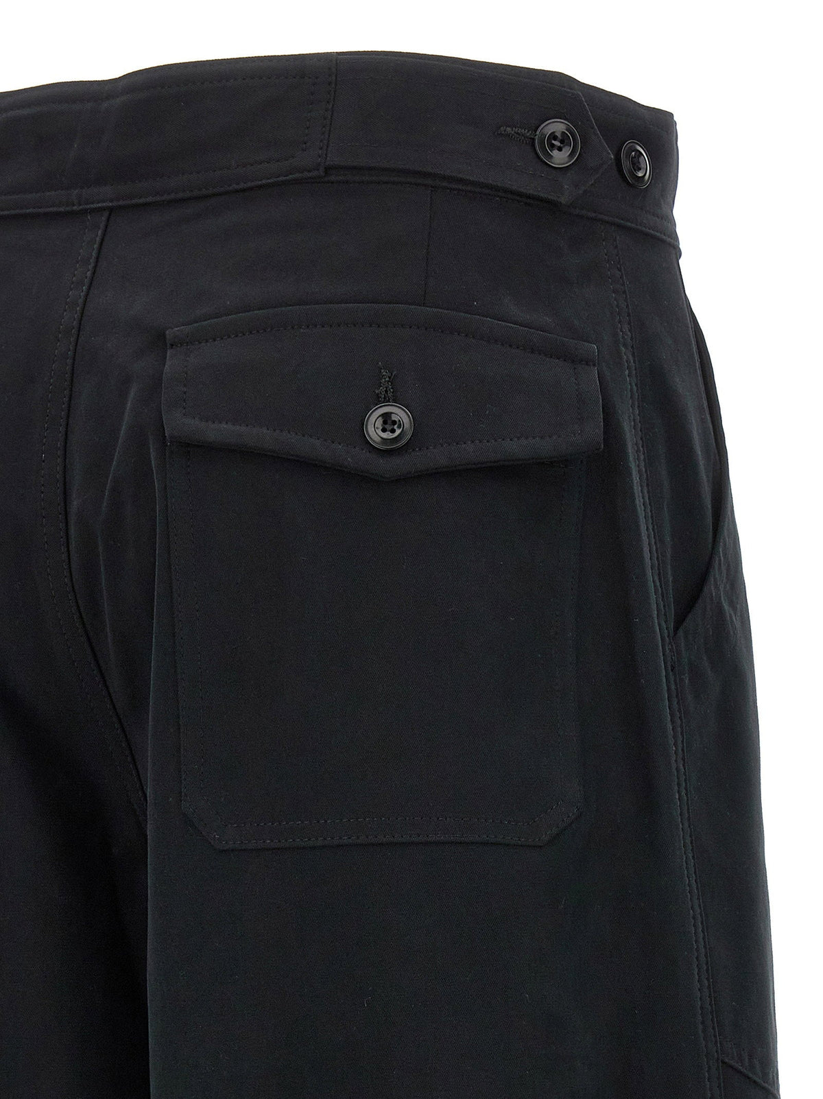 Cellar Door Paola Cargo Pants — Black