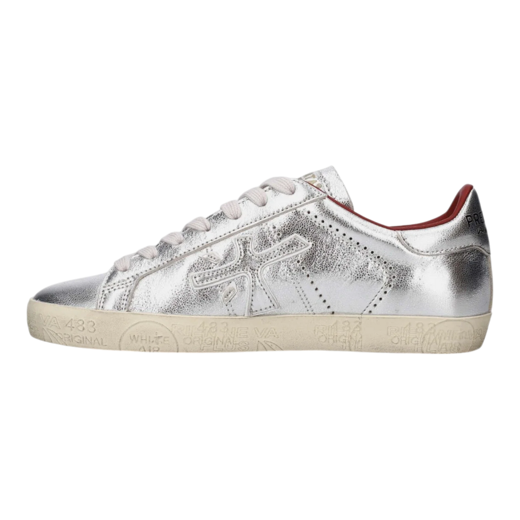 Premiata Italian Premium's Sneakers STEVEND-8493 Silver Women