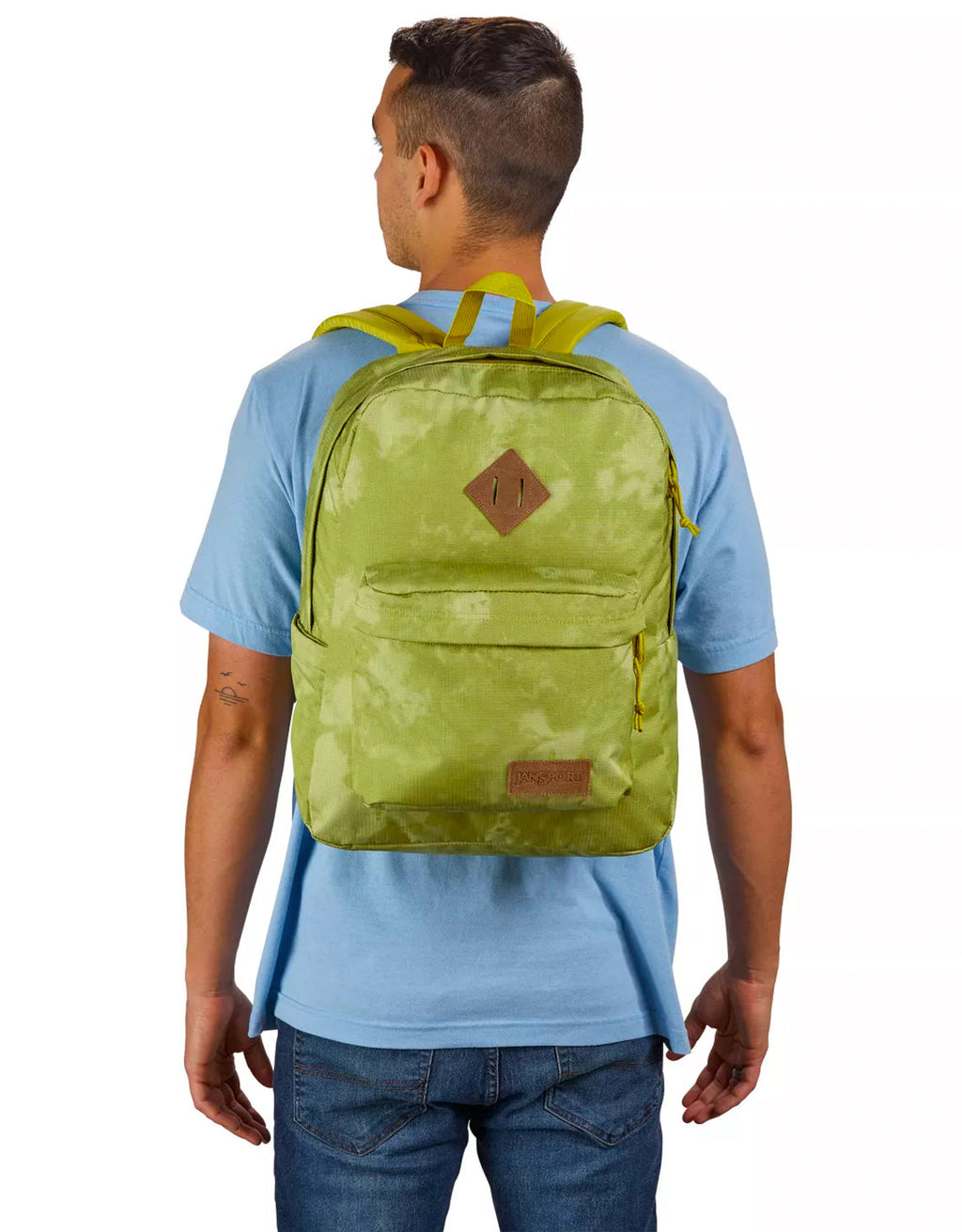 JANSPORT<br>SUPERBREAK® PLUS FX LENTIL SPROUT ERODED RIPSTOP