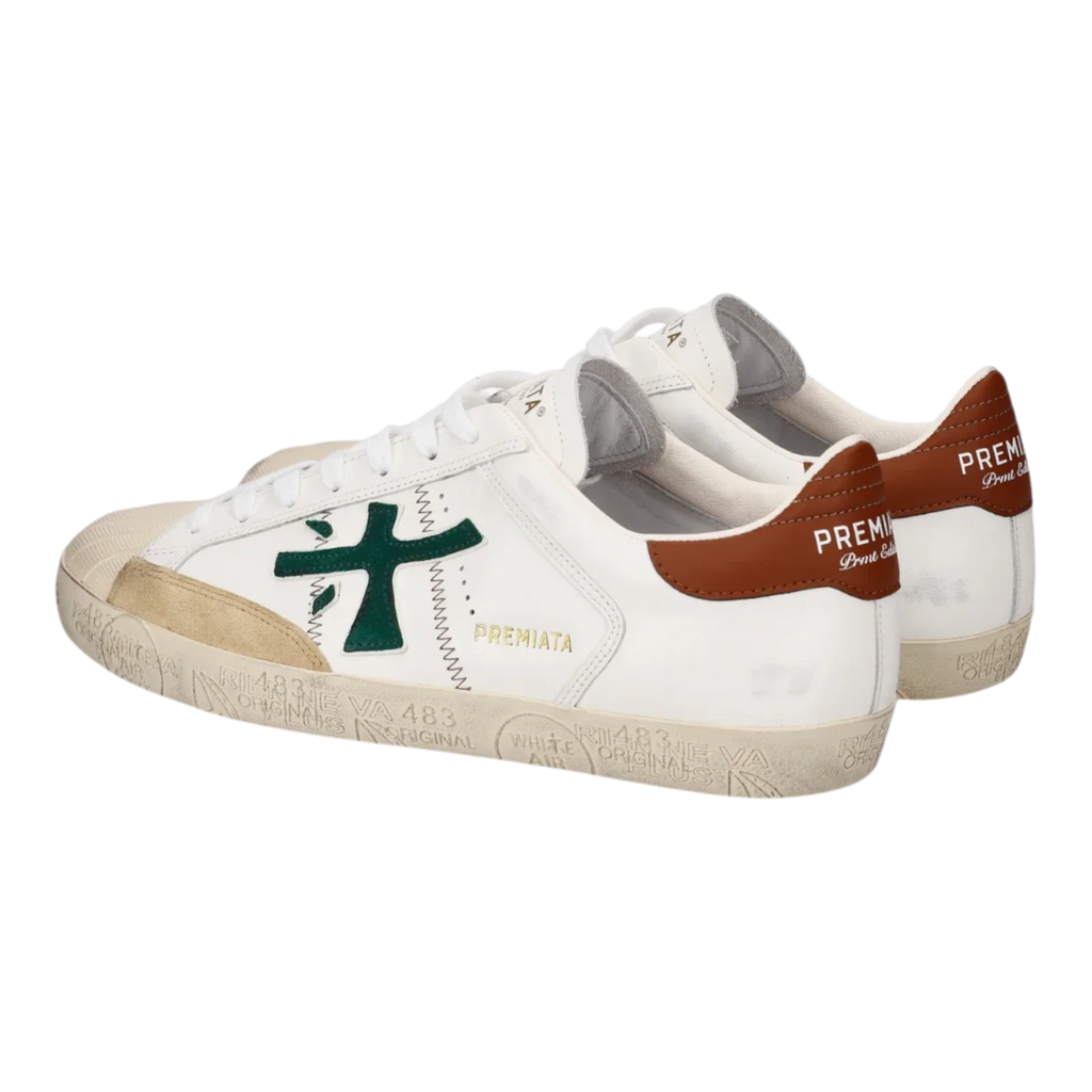 Premiata Steven-8043 White Men