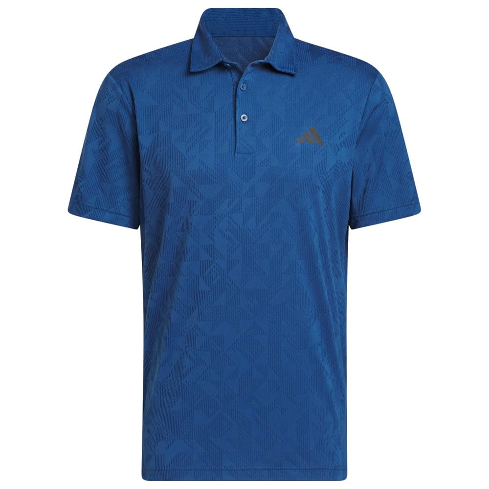 adidas Ultimate365 Jacquard Polo Shirt - Dusky Petrol