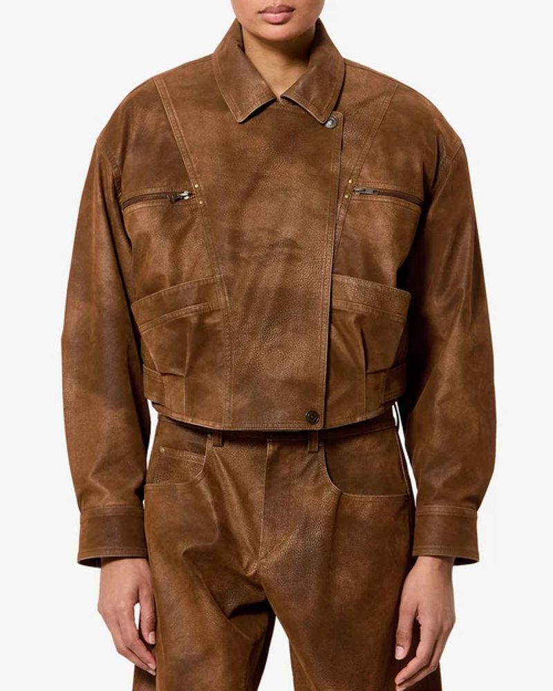 Marant Etoile Suede Utility Jacket