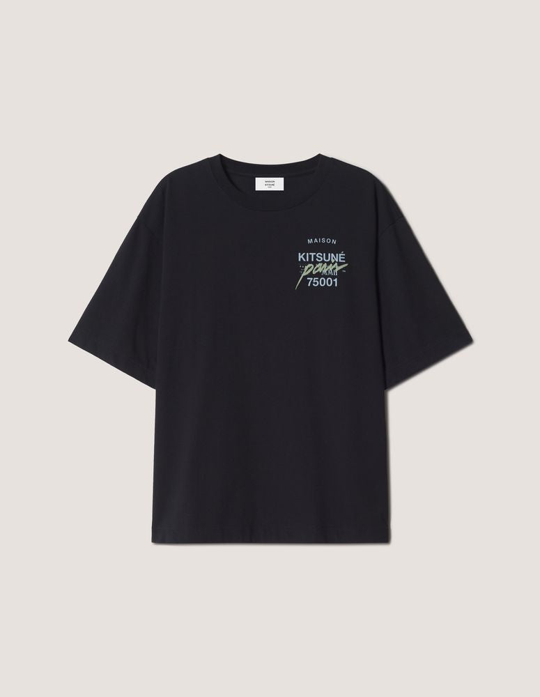 Maison Kitsune Paris T-Shirt — Black