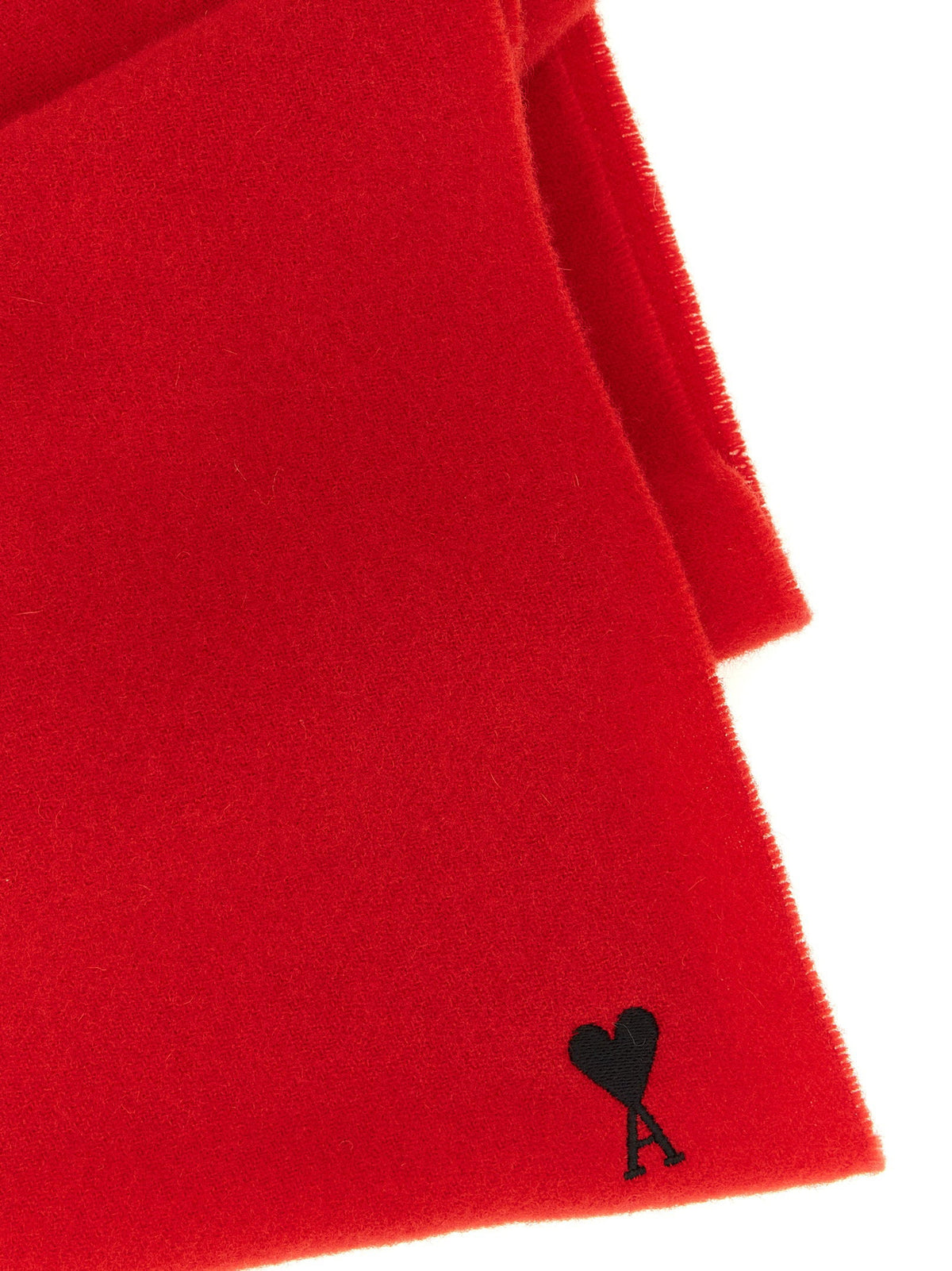 Ami Paris Scarf — Red